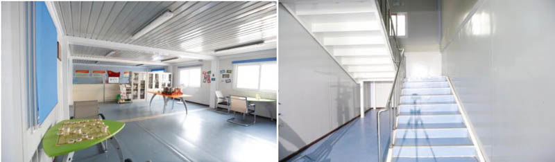 打包式箱房樓梯、活動(dòng)室